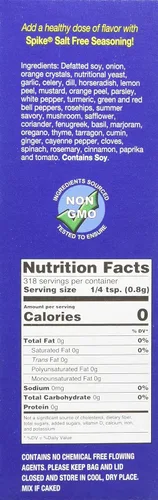 Vista 3 de Spike All Natural Seasoning - Caja de 9 onzas sin sal