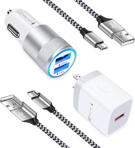 Vista 11 de Cargador de teléfono rápido 3.0 para Google Pixel 9a, 9, 9 Pro XL Fold, Samsung Galaxy A56 A36 A26 A16 A55 A35 A15 A53 5G A71 A51 A52 A42 A32 A12