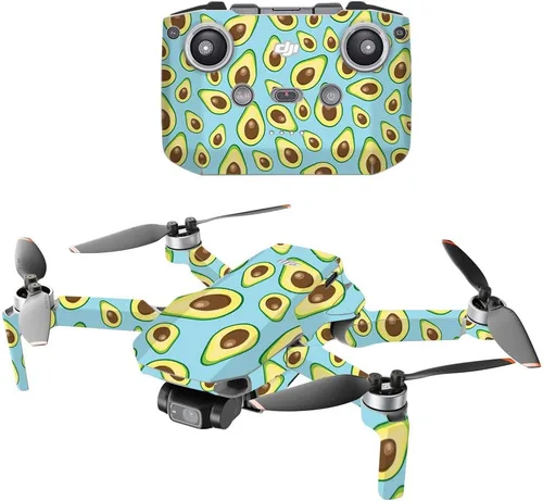 Vista 5 de MightySkins - Compatible con DJI Mini 2 Dron portátil – Plátanos Funda protectora de vinilo duradera y única Fácil de aplicar, quitar y cambiar