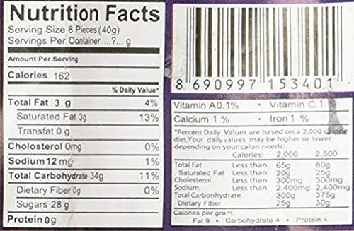 Vista 4 de Damla Colombina - Caramelos suaves rellenos de lujo, surtido, 800 g - 28.22 oz (paquete de 2)