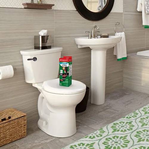 Vista 8 de Fluidmaster K-507A-008 Kit de reparación universal de válvula de descarga de inodoro ajustable de 2 pulgadas con herramienta de inodoro multicolor