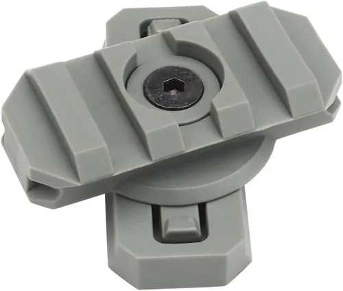 Vista 7 de Adaptador de montaje en riel lateral de 360 grados para casco de rotación de 360 grados, guía de arco ajustable para ranura Picany de 0.748 in