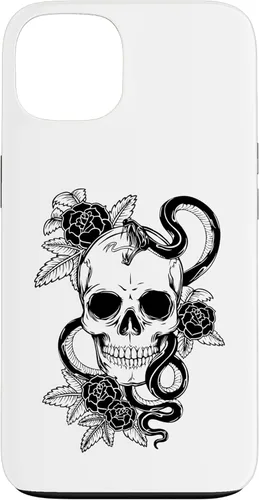 Vista 7 de Gothic Flower Skull Snake Roses Case for iPhone 16