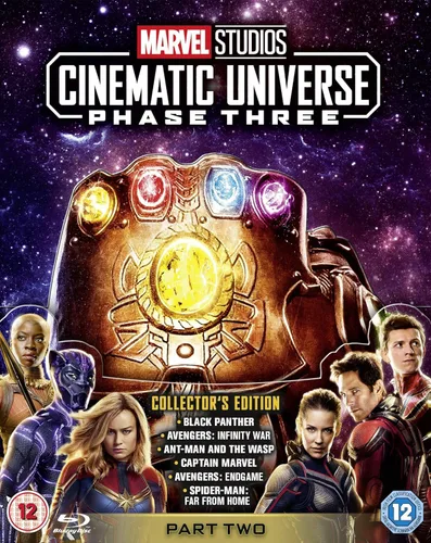 Vista 3 de Marvel Studios Cinematic Universe Phase Three - Part Two Blu-ray 2019 Region Free