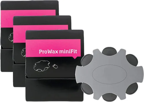 Protectores de cera para Oticon ProWax MiniFit Suministros de audífonos, filtros de cera de repuesto (3 paquetes/18 piezas)
