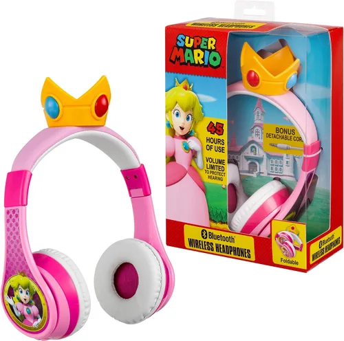 Vista 10 de eKids Minecraft - Auriculares inalámbricos Bluetooth con micrófono, reducción de volumen para la escuela