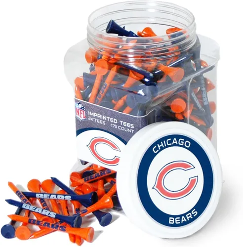 Vista 16 de Team Golf NFL Green Bay Packers Jar Of 175 Golf Tees 2-3/4" Golf Tees, 175 Pack, Regulation Size, Multi Team