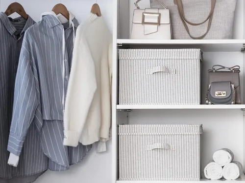 Vista 6 de StorageWorks Paquete de 2 cajas de almacenamiento decorativas con 2 cajas de almacenamiento debajo de la cama