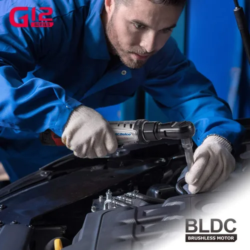 Vista 4 de ACDelco ARW1210-3T G12 3/8" 12V Inalámbrica 65 ft-lbs. Llave de trinquete sin escobillas, solo herramienta desnuda