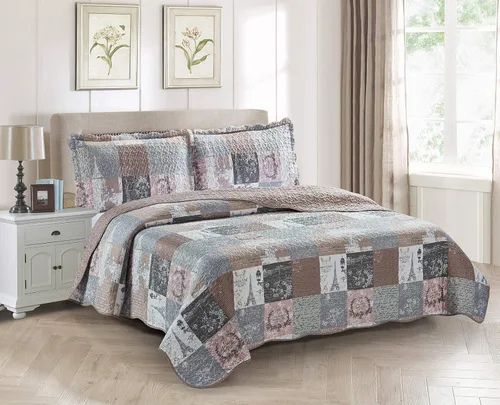 Vista 28 de Brilliant Sunshine Juego de edredón de 2 piezas con 1 funda, reversible, suave y ligero, para todas las estaciones, individual, verde