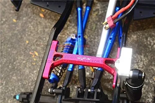 Vista 2 de Element Enduro Sendero Trail Truck Upgrade Parts soporte de chasis trasero de aluminio – 1 pieza Set naranja