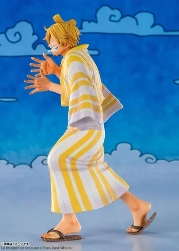 Vista 6 de TAMASHII NATIONS - Una pieza - Sanji (Sangoro), Bandai Spirits FiguartsZERO Estatua coleccionable