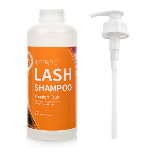 Vista 34 de Limpiador de extensiones de pestañas Aloe 1L Natural Lash Extension Shampoo Professional Eyelid Foaming Cleanser Parabenos & Sulfate Free