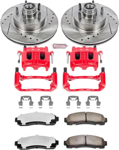 Vista 2 de Power Stop KC1857-36 Front Z36 Kit de freno de remolque y camión con pinzas