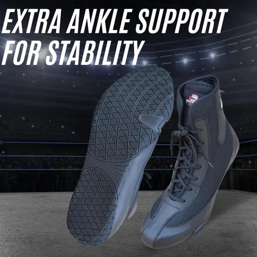 Vista 2 de Rightpunch - Zapatos de boxeo profesionales para hombres y mujeres