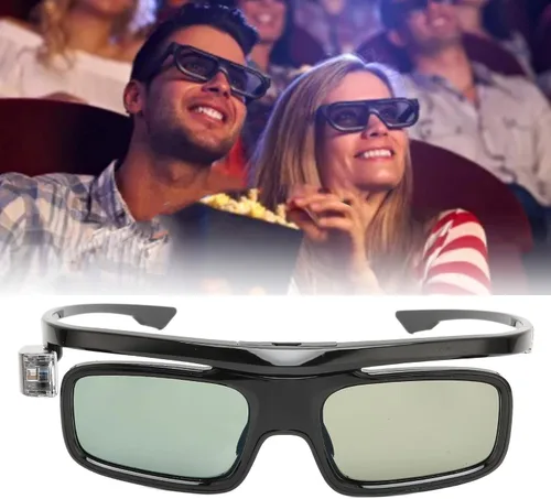 Vista 3 de Gafas 3D profesionales 144Hz USB recargables 3D obturador activo para todos los proyectores 3D Dlp Link Gl1800 (GL1800)