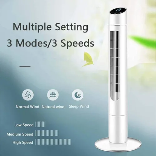 Vista 3 de Air Cooler for Home Office Evaporative Coolers Portable Air Cooler 41 Inch Quiet Oscillating Tower Fan with Remote Control 3 Speed Setting 8 Hour