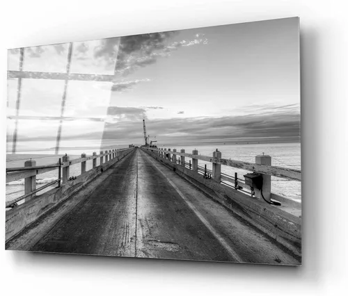 Vista 2 de Epic Art 'Carpinteria Pier View II' by Chris Moyer, Acrylic Glass Wall Art, 16"x12