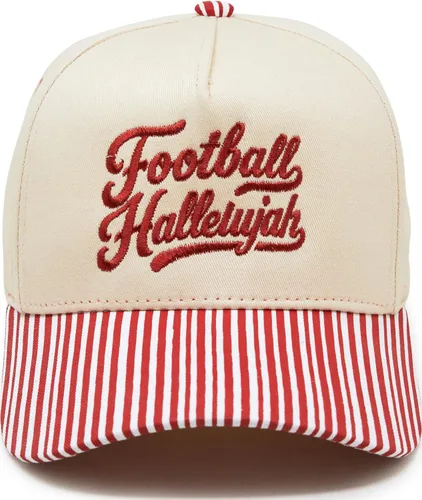 Vista 51 de Funky Junque Gorra de béisbol de 2 tonos para camionero adulto Misbehavin' - Leopardo/Beige