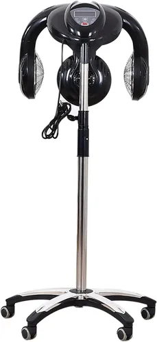 Vista 8 de Procesador de color de cabello de salón, control independiente de 5 bombillas, secador de pelo de salón 0-176°F ajuste de temperatura, ajuste