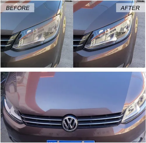 Vista 7 de VIBRATITE Kit de restauración de faros para luces de automóvil a base de taladro eléctrico, kit de pulido de bricolaje con almohadilla de refuerzo