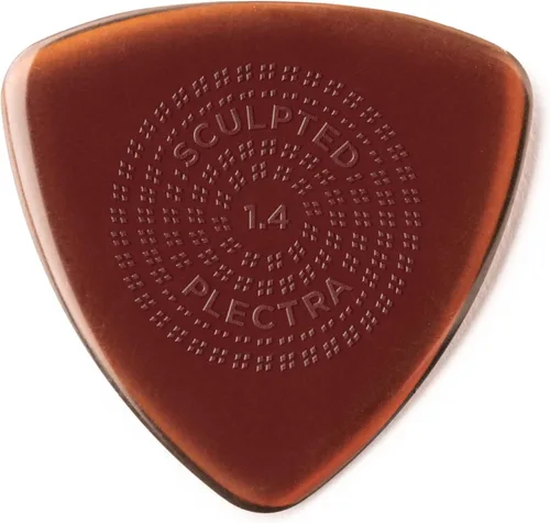 Vista 2 de Dunlop - Púa esculpida con agarre de 0.73 mm Primetone Standard. 3 paquetes de 2 unidades.