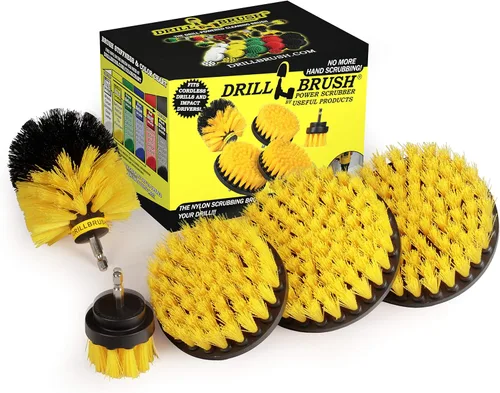 Vista 8 de Accesorios para fregar cepillos de barco, suministros de limpieza acuática, juego de cepillos de limpieza de casco de barco, removedor de percebes