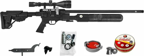 Vista 13 de Factor PCP - Rifle de aire de acción con palanca lateral con paquete Wearable4U incluido