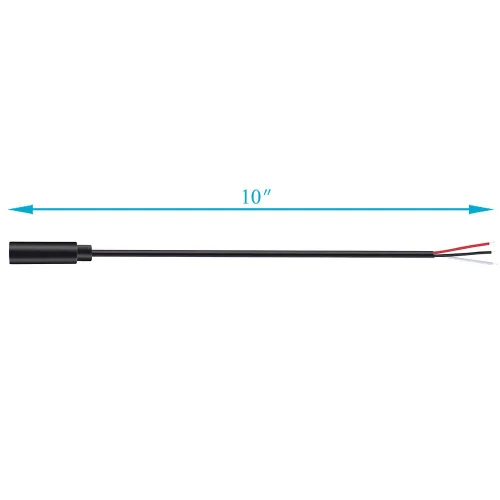 Vista 4 de Fancasee Paquete de 2 conectores hembra de 0.098 in a cable desnudo, coleta TRS estéreo de 0.098 in, adaptador de conector de enchufe de reparación