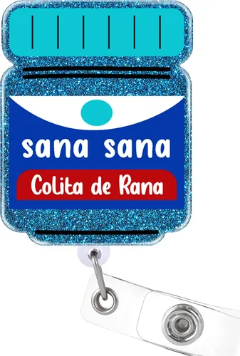 Plifal Soporte retráctil con clip de identificación para enfermera, enfermería, tarjeta de identificación, linda y divertida farmacéutica,