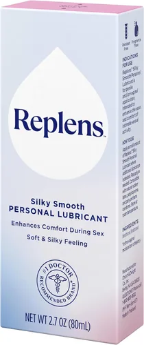 Vista 4 de Replens - Lubricante personal suave y sedoso, lubricante de silicona sin fragancia para mujeres, hombres y parejas, bienestar íntimo, deslizamiento