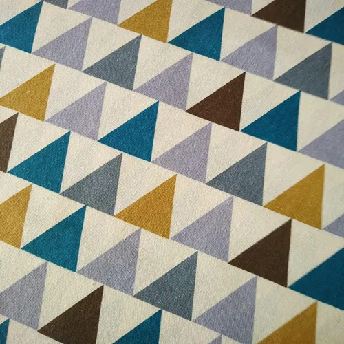 Vista 15 de Sheicon The Yard - Tela de lino de algodón de 60 pulgadas de ancho, tela estampada decorativa para proyectos de bricolaje y fabricación de manteles