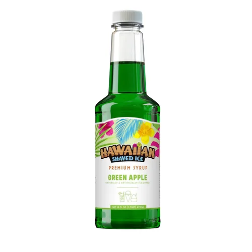 Vista 29 de Jarabe de Ahijado Helado Hawaiian Shaved Ice, Tamaño Pinta, Sabor Sangre de Tigre, Ideal para Raspaditas, Soda Italiana, Paletas, No Necesita