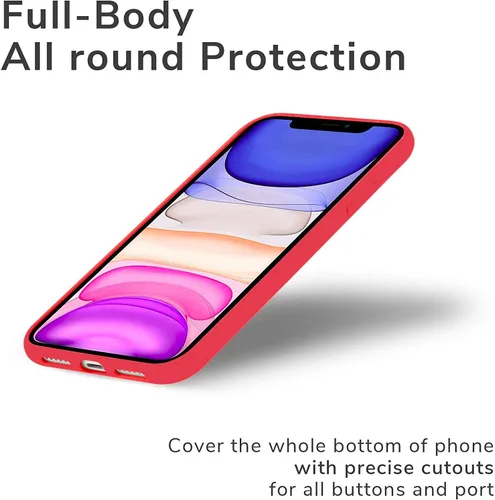Vista 4 de IceSword Funda para iPhone SE 3 2022 [actualizada]/ iPhone SE 2020 (2ª generación)/iPhone 7/iPhone 8 Funda de silicona de gel de silicona líquida