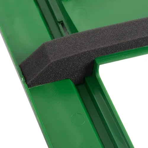 Vista 9 de ECOTRIC Kit de pantalla para panel lateral izquierdo compatible con John Deere 415 425 445 455 Reemplazo para AM128983 LH lateral