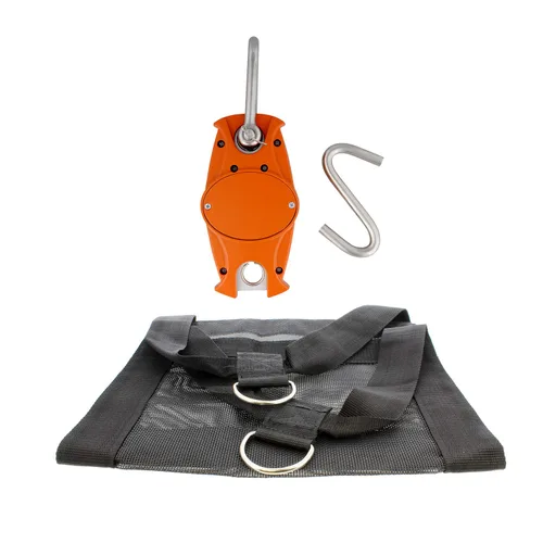 Vista 3 de Rural365 - Báscula digital para colgar becerros y cabestrillo para becerro y pesaje de 660 libras