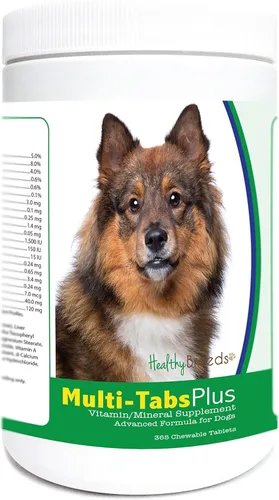 Vista 215 de Healthy Breeds Affenpinscher Multi-Tabs Plus tabletas masticables 180