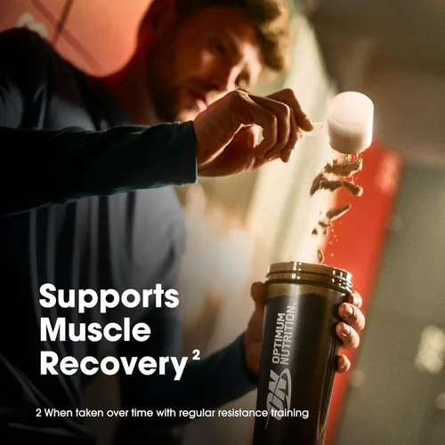 Vista 5 de Optimum Nutrition Gold Standard 100% proteína de suero en polvo, chocolate doble rico, 1.98 libras (el embalaje puede variar)