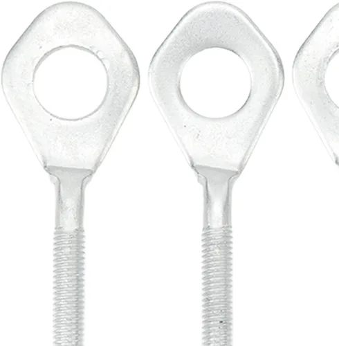 Vista 9 de Tensor de perno de ajuste de cadena, 4 unidades de 0.551 in de cadena de eje tensor de aleación de acero antideformación fácil de ajustar para ATV