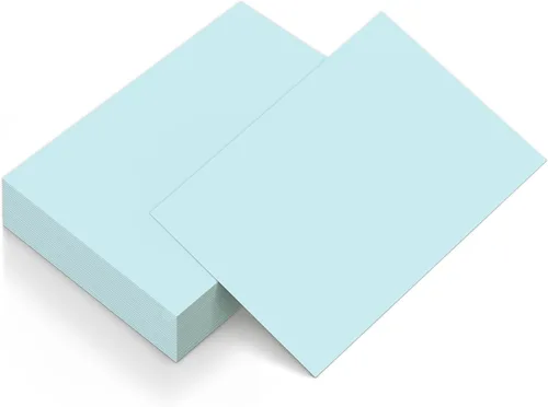 Vista 12 de Goefun 50 hojas de cartulina blanca de 8.5 x 11 pulgadas, papel de Blanco