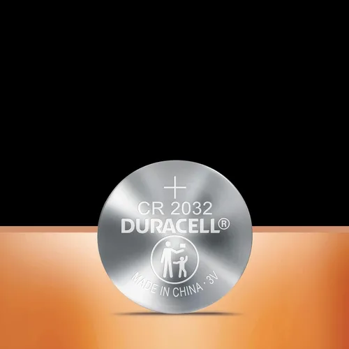 Vista 12 de Pila de botón Duracell 2032 de litio, 2 unidades (paquete de 1), compatible con AirTag, características de seguridad para niños, llavero, celda