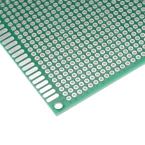 Vista 5 de uxcell Kit de placas de circuito impreso de placa PCB de doble cara (2 tamaños - 7 x 9 x 15) placa de prototipos para soldadura de bricolaje