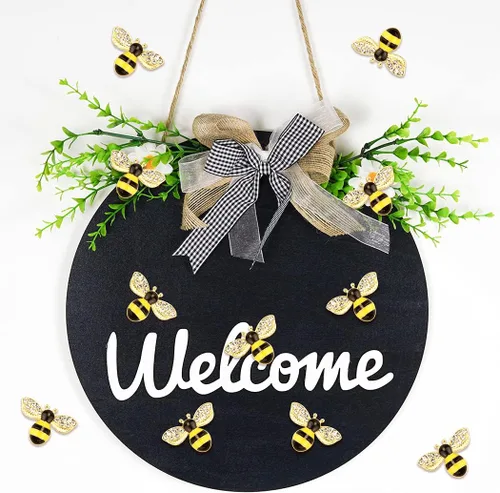 Vista 3 de Pistha 40 dijes de abeja esmaltados con diamantes de imitación, adornos de abeja de aleación para proyectos de manualidades, multicolor (amarillo)