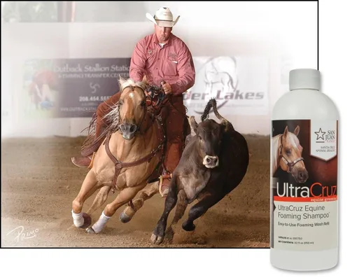 Vista 3 de UltraCruz Champú espumoso equino, 32 oz