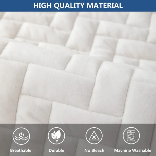 Vista 3 de Eismodra Fundas para reposabrazos, funda de sofá, fundas para respaldo, fundas antideslizantes para sillón para perros, gatos y mascotas, sofá