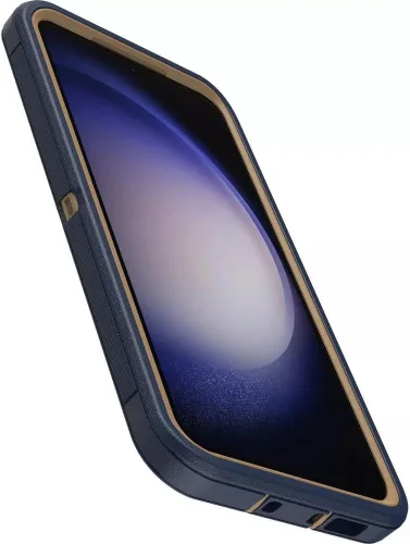 Vista 9 de OtterBox Galaxy S23+ (Solo) - Funda Defender Series - Negra, Resistente y Duradera - con Protección de Puertos - Solo Funda - Protección contra