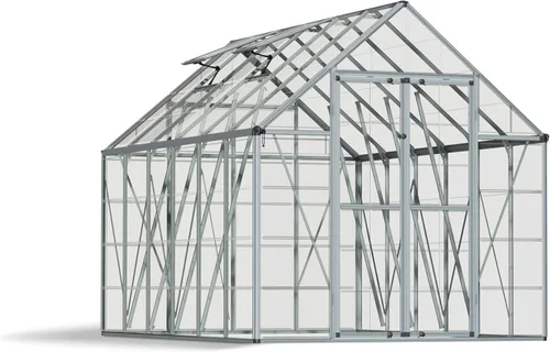 Vista 12 de Snap & Grow invernadero de 6 pies, plateado, tamaño: 6' x 8', Plateado