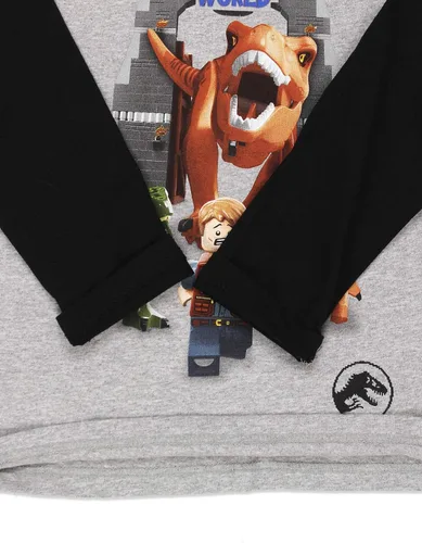 Vista 5 de LEGO Jurassic World - Camiseta de manga larga para niños