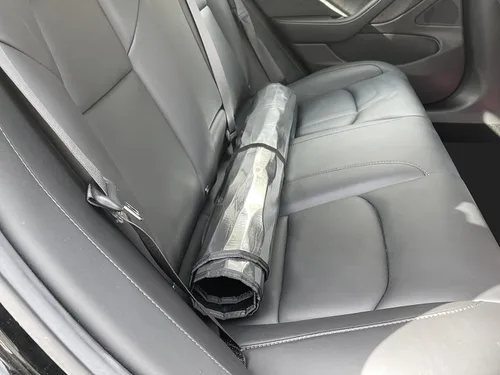 Vista 8 de Parasol para parabrisas de ajuste personalizado para Mercedes-Benz Clase E Sedán 2010, 2011, 2012, 2013, 2014, 2015, 2016, Mercedes-Benz Clase E