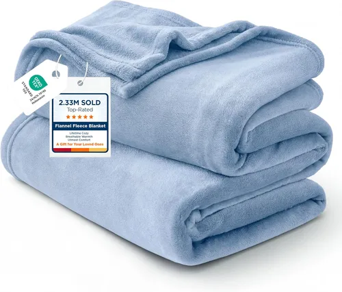 Vista 12 de Bedsure GentleSoft - Mantas de forro polar, tamaño Queen, color morado, manta de cama suave, ligera, afelpada, difusa, acogedora, de microfibra